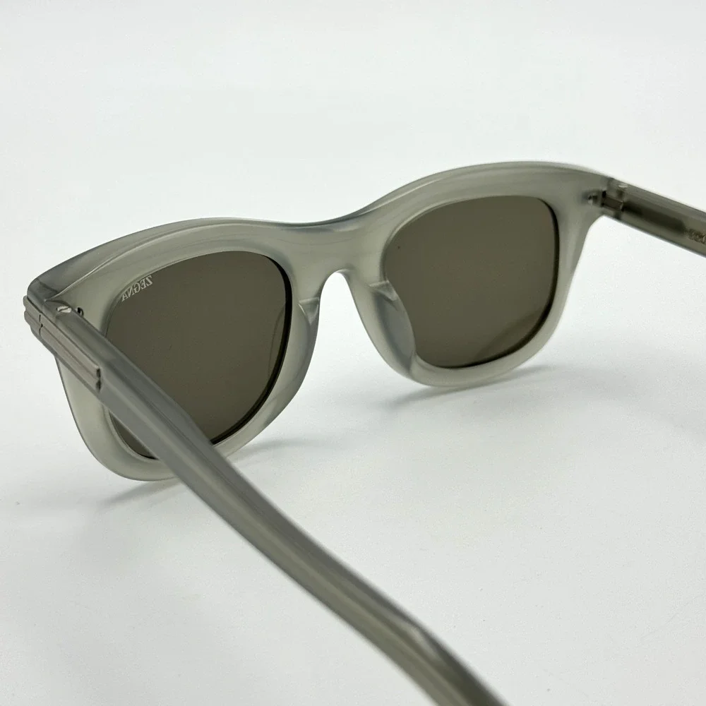Ermenegildo Zegna Sunglasses EZ0269 20J Gray Frame Roviex Lens 50-23-145 New
